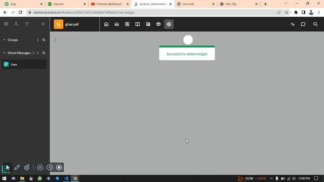 How To Integration Live Chat | Tawk To| live chat integration|| #webdevelopment #chat смотреть онлайн