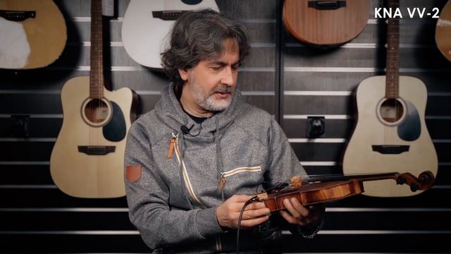 Обзор на звукосниматель для скрипки KNA VV-2 смотреть онлайн