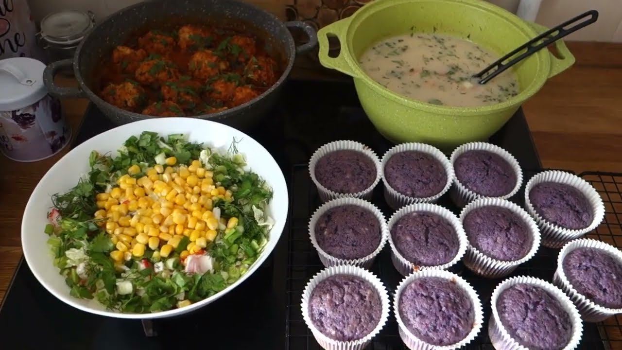 ЧТО ПРИГОТОВИТЬ РЫБНОЕ ПОСТНОЕ МЕНЮ ТЕФТЕЛИ СИРЕНЕВЫЕ МАФФИНЫ С ЯГОДАМИ КРАБОВЫЙ САЛАТ смотреть онлайн