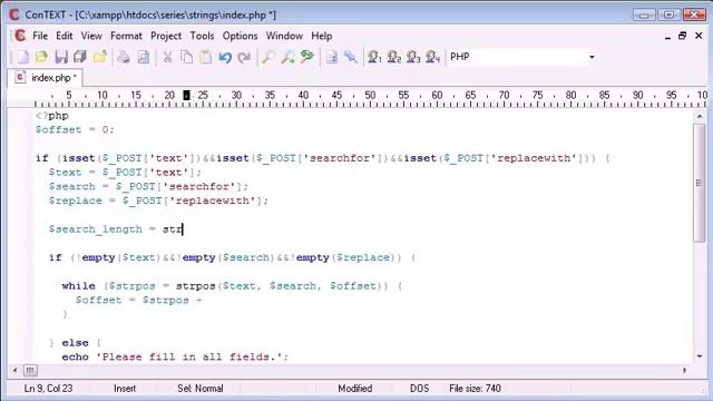 Beginner PHP Tutorial 56 Creating a Find and Replace Application Pa computer tips and triks pr смотреть онлайн