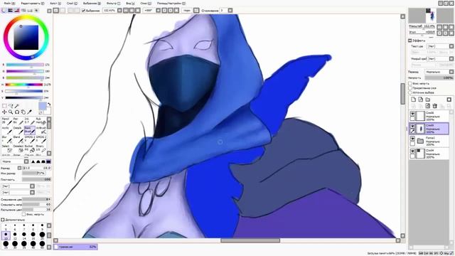 Drow Ranger - Speed art [Part 1] (Dota 2) смотреть онлайн