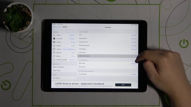 Aida64 CPU Specification on iPad 2021 – Apple Bionic A14 Info смотреть онлайн