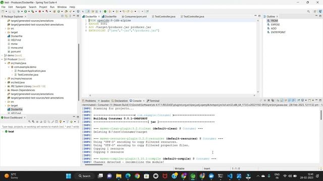 Docker For Java Developer : Deploying Multiple Spring Boot Microservices using Docker Compose смотреть онлайн