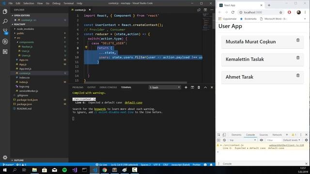 React Dersleri 23 - Action, Reducer ve Dispatch Kullanımı смотреть онлайн