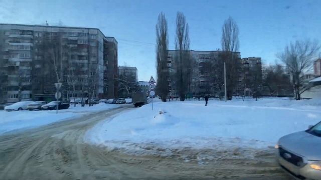 (Описание) Поездка на Автобусе Scania OmniLink CL94UB. АН 354 48. Маршрут 347, Липецк смотреть онлайн