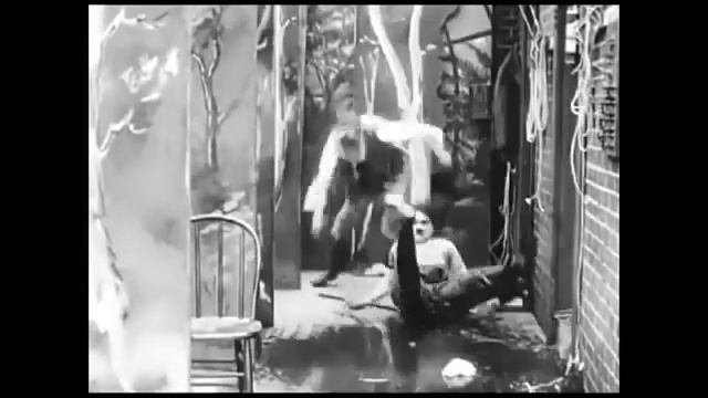 The Property Man 1914 Charlie Chaplin Реквизитор Режиссёр Чарльз Чаплин (Laurel & Hardy)