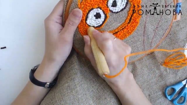 Видео мастер класс - Забавный мячик ? Ковровая техника ? Делается легко - играть весело? смотреть онлайн