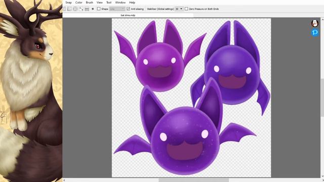 Foxe paints - Slime rancher 2 bat slimes! (Speedpaint) смотреть онлайн