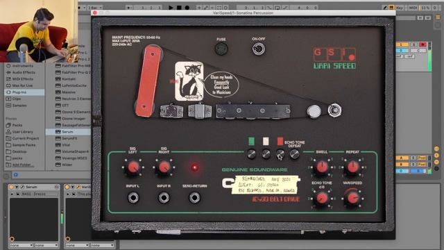 VariSpeed - FREE Tape Delay VST Plugin смотреть онлайн
