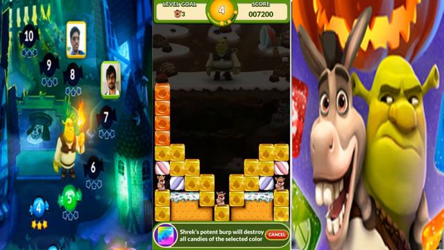 SHREK SUGAR FEVER LEVEL 33 смотреть онлайн