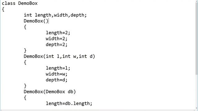 Constructor Overloading Static смотреть онлайн