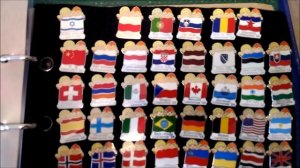 Коллекция значков Талисманы Олимпийских Игр  Олимпиада Коллекционер Олимпийский Мишка