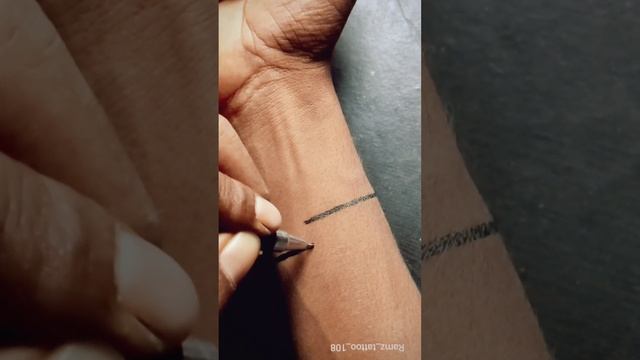 mini hand band#short #tattoo #youtubeshorts #tattooart смотреть онлайн