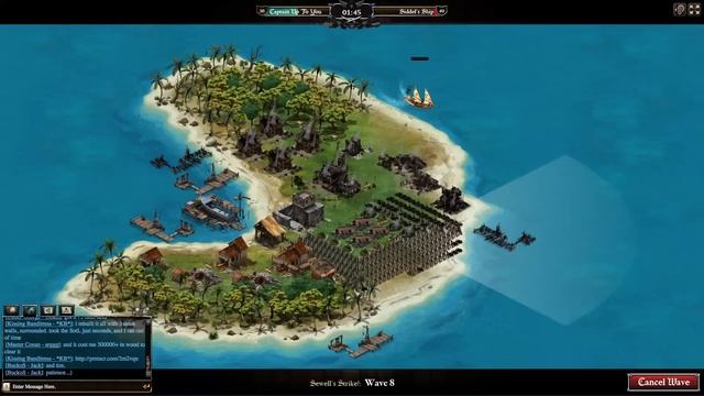 Pirates of the Caribbean: Sewell`s strike Wave 8 for the Python Cannon смотреть онлайн