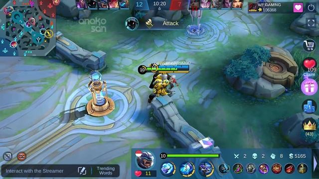 MVP TOP 1 JOHNSON WITH 94,6% CURRENT WINRATE - Build Top 1 Global Johnson - Mobile Legends [MLBB] смотреть онлайн
