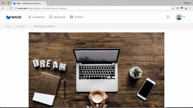 Laravel Wave - Blog Component - Software as a Service Starter Kit смотреть онлайн