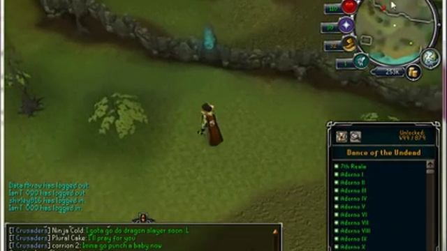 Unlocking Air Guitar At Level 3 [RuneScape] смотреть онлайн