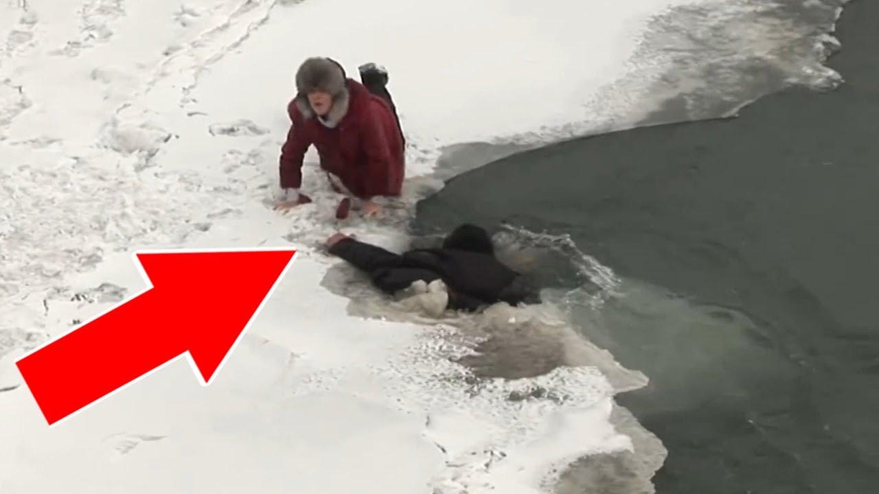 ? 10 Поразительных спасений снятых на камеру. смотреть онлайн