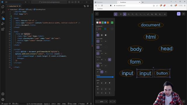 La diferencia entre currentTarget y target - Manejo de eventos en JavaScript - Target vs srcElement смотреть онлайн