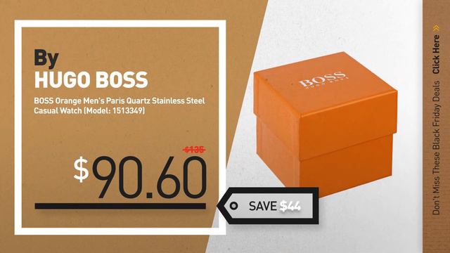 Cyber Monday Hugo Boss Watches : BOSS Orange Men's 'PARIS' Quartz Stainless Steel and Beige Leather смотреть онлайн