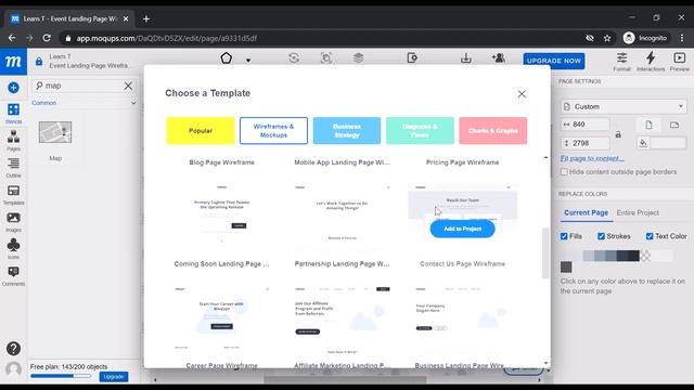Website wireframe design using moqups | part 4 | website wireframe | webiste prototype смотреть онлайн