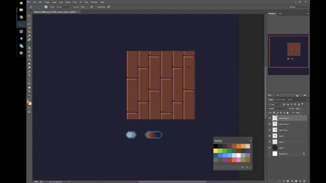 Tutorial: Pixel art wood floor texture смотреть онлайн