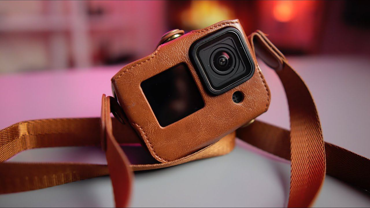 Кожаный чехол для экшн-камеры GoPro HERO10 и GoPro HERO9 смотреть онлайн