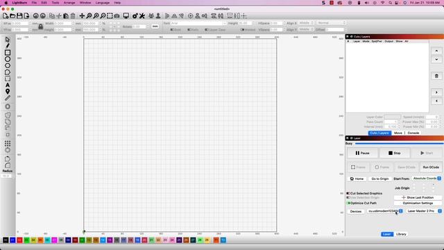 Setting Up Your Ortur Laser With LightBurn & First Project смотреть онлайн