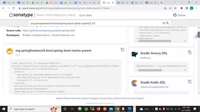 SPRING BOOT & MICRO SERVICES tutorials || Demo - 5 || by Mr. Narsi On 11-06-2022 @8:30AM IST смотреть онлайн