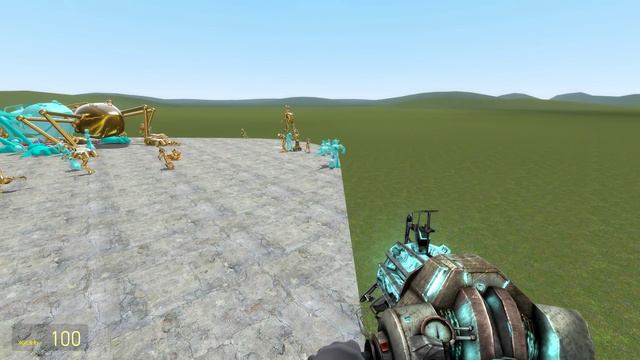 GOLDEN FNAF vs DIAMOND FNAF SECURITY BREACH ANIMATRONICS In Garry's Mod смотреть онлайн