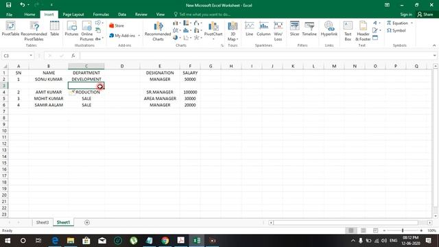 COMPUTER - CLASS VI , CH - 4, (MS.EXCEL , 20 th PART)(BY SANJAY SHARMA)Practical_3 смотреть онлайн