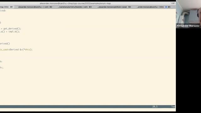 ITMO C++ 2022: Lecture 11.a смотреть онлайн