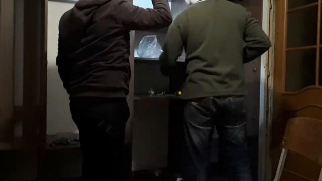 Прихожая со шкафом (сборка) смотреть онлайн