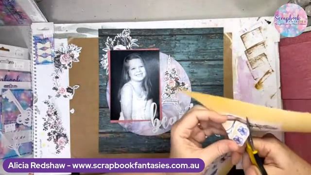 Runaway Princess Friday Night Scrap-Along Scrapbooking Class With Alicia Redshaw