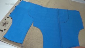 Штанишки для малыша своими руками. Baby pants with their own hands.