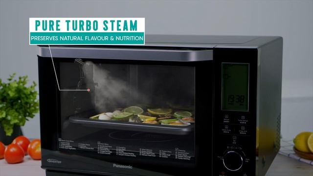 Healthy Everyday Steam Grill Oven NN-DS596B (Seafood steamed with herbs and lemon) смотреть онлайн