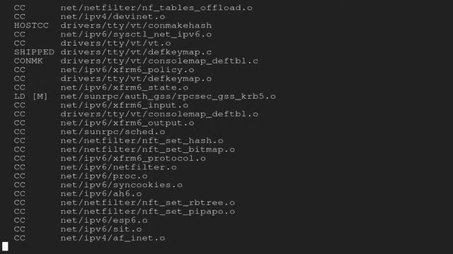 Linux kernel compile with Ryzen 5 3600 (12 threads) смотреть онлайн