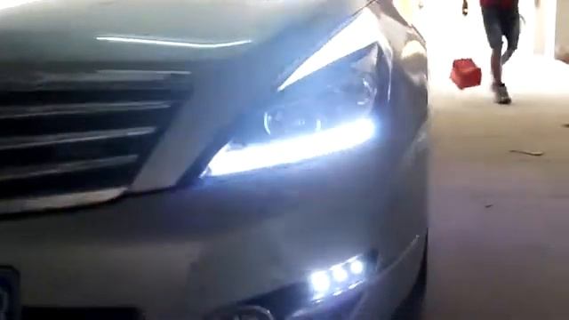 2008-2012 Nissan Teana Headlight with LED DRL and Bi-xenon Projector смотреть онлайн