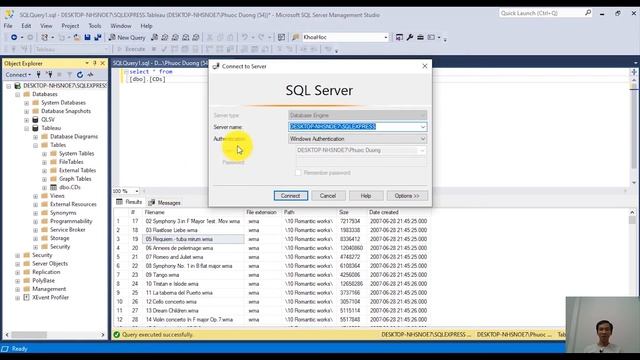 Giới thiệu phần mềm Tableau và hướng dẫn kết nối cơ sở dữ liệu SQL Server. смотреть онлайн