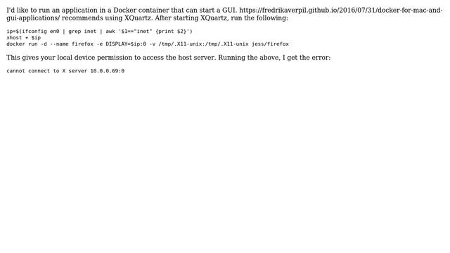 Apple: Run GUI application in MacOS 10 in Docker смотреть онлайн