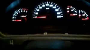 Приора - белая подсветка приборов