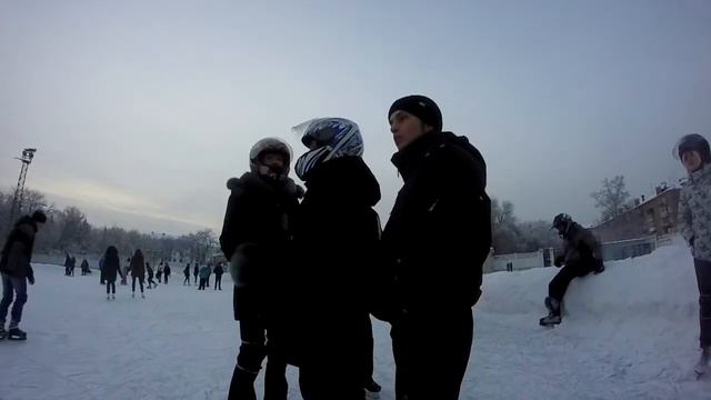 GoPro. Стадион Алтай. 11.01.2015 смотреть онлайн