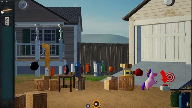 Прохождение Crazy Machines 3 Уровень 1 Пульт от гаражных ворот смотреть онлайн