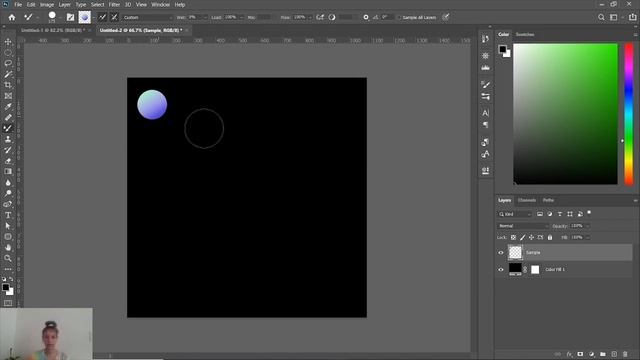 How to Create a Cool 3D Fluid Effect with Photoshop (Mixer Brush Tool) Beginner Tutorial смотреть онлайн