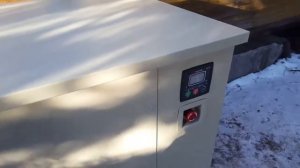 Работа Газового генератора ФАС 8 кВт