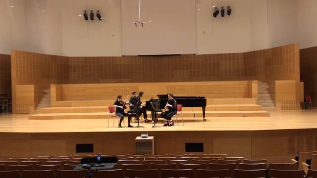 Aram Khachaturian - Trio for violin, clarinet and piano (1ºmov) - Trio Anne смотреть онлайн