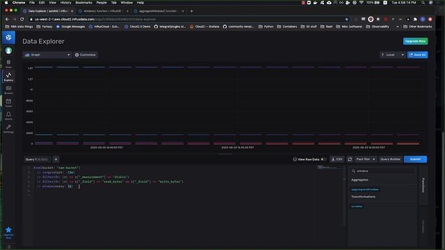 How to Use the Flux Window and Aggregate Functions смотреть онлайн