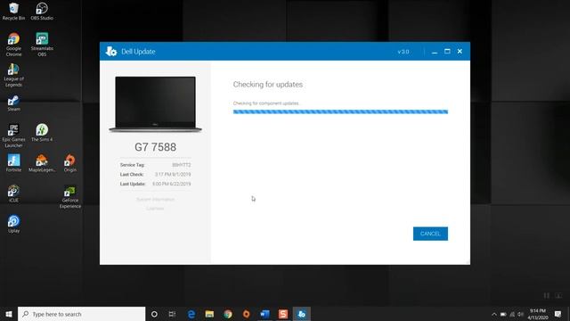 How to update a Dell G7 laptop / perform windows 10 updates смотреть онлайн
