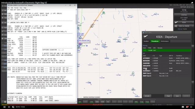 Prepar3D [P3D] v3 v4 | FSX | Electronic Flight Bag v2 | Очень краткий обзор смотреть онлайн