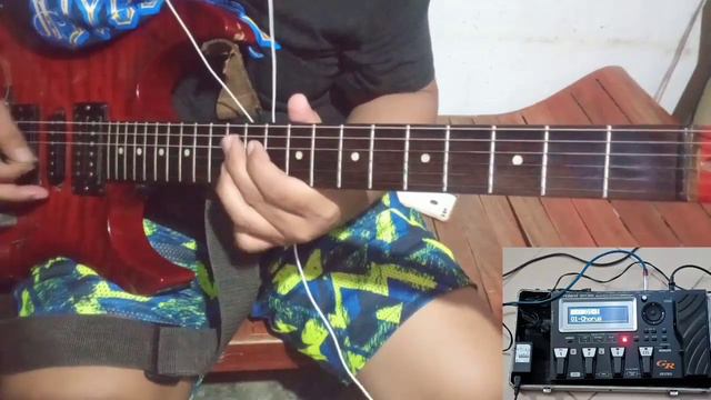 Chili Cha cha Instrumental Guitar Using Roland GR 55 Syntheziser Tone Brass Section смотреть онлайн